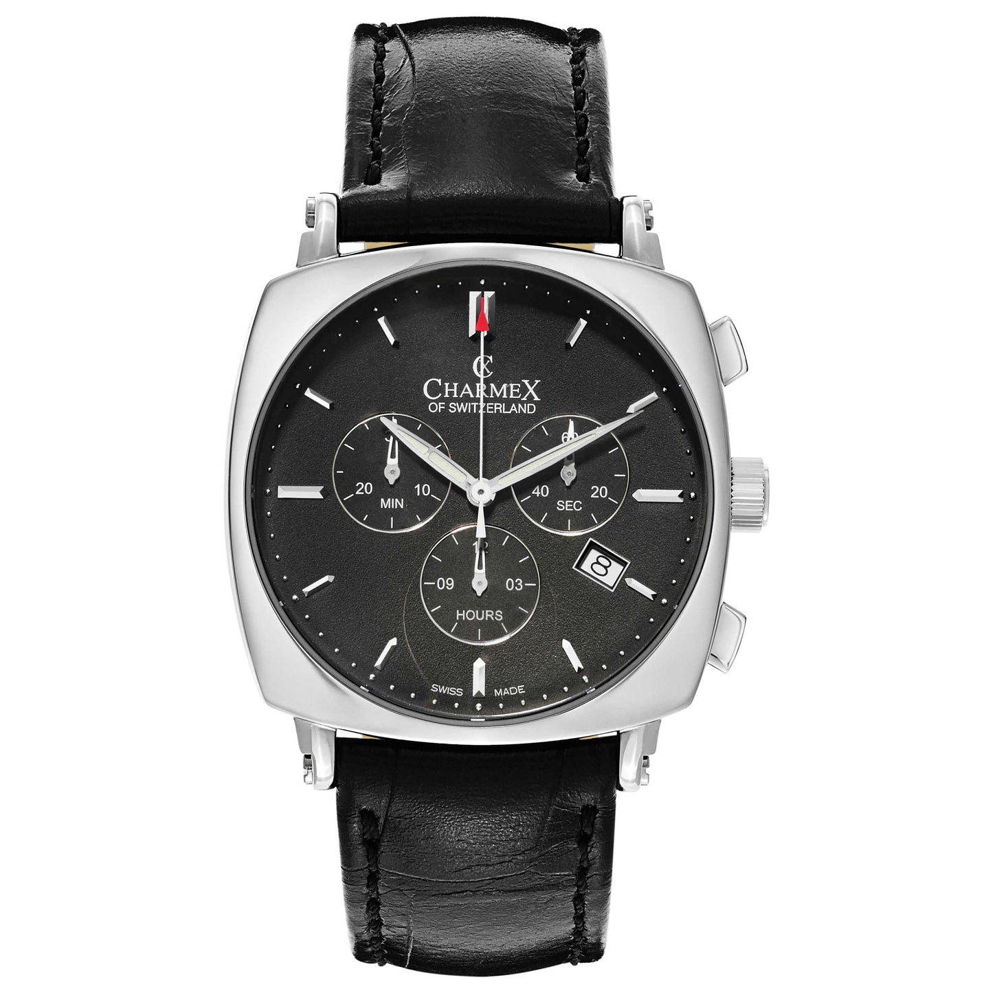 Front view of Charmex Vintage Men's Swiss Quartz (Battery-Powered) Watch 2426