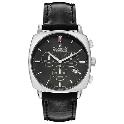 Front view of Charmex Vintage Men's Swiss Quartz (Battery-Powered) Watch 2426