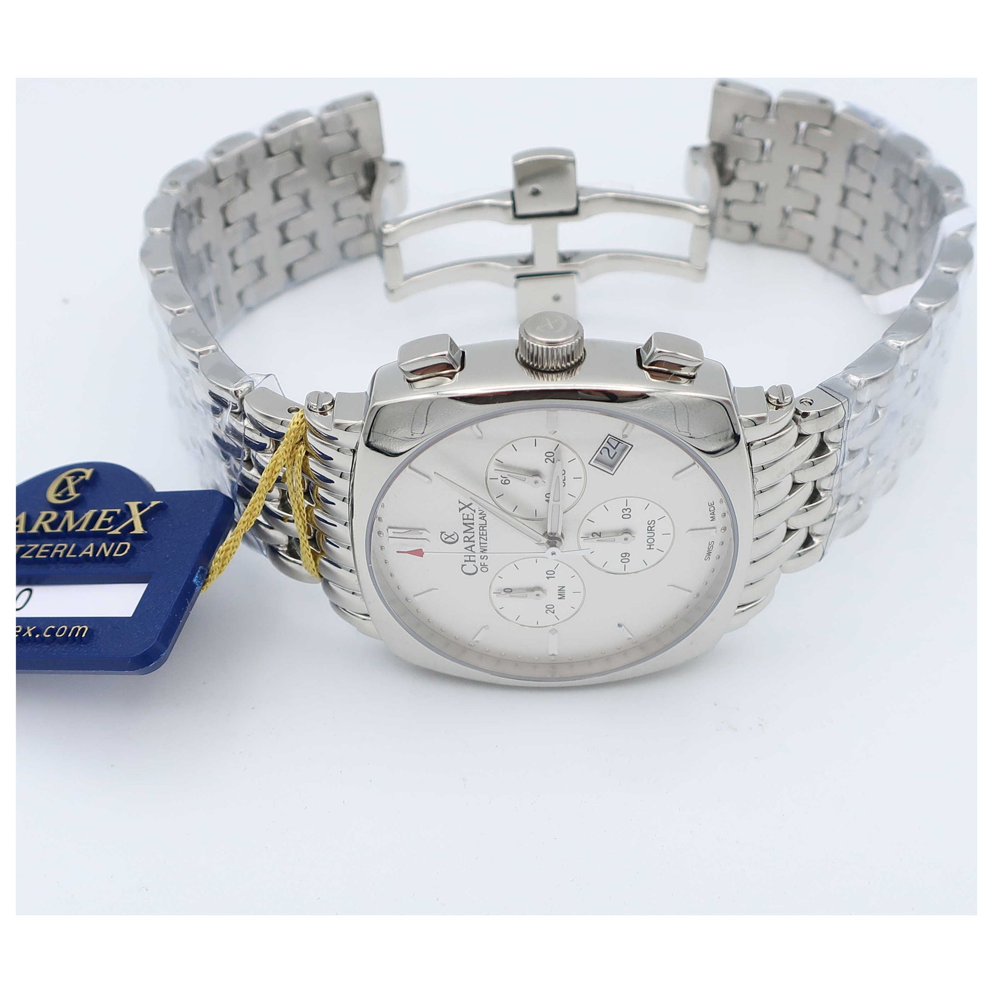 Charmex Vintage Men's Swiss Quartz (Battery-Powered) Watch 2430-SD - Image #8