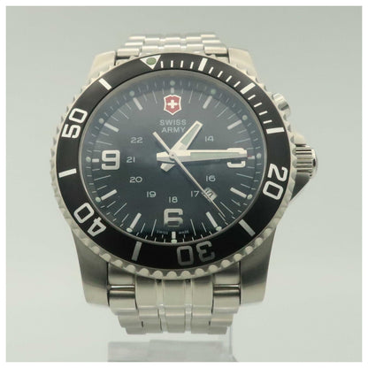 Front view of Victorinox Swiss Army Classic Men's Swiss Quartz (Battery-Powered) Watch 24314-PO
