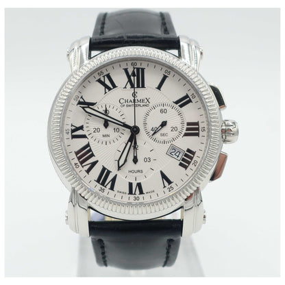 Front view of Charmex Aspen Men's Swiss Quartz (Battery-Powered) Watch 2450-SD