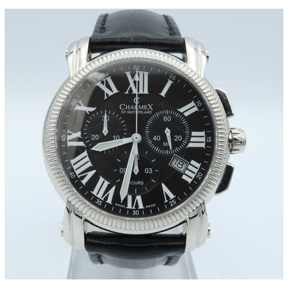 Front view of Charmex Aspen Men's Swiss Quartz (Battery-Powered) Watch 2451-SDV