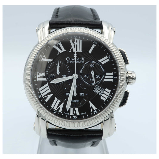 Front view of Charmex Aspen Men's Swiss Quartz (Battery-Powered) Watch 2451-SDV