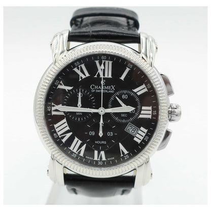 Front view of Charmex Aspen Men's Swiss Quartz (Battery-Powered) Watch 2451-SD