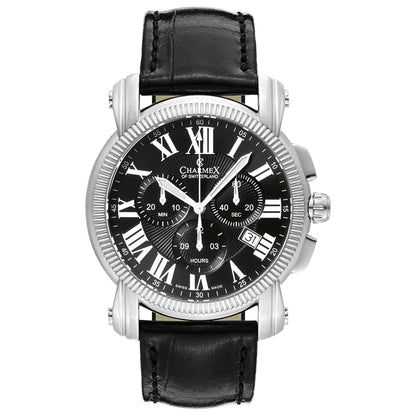 Front view of Charmex Aspen Men's Swiss Quartz (Battery-Powered) Watch 2451