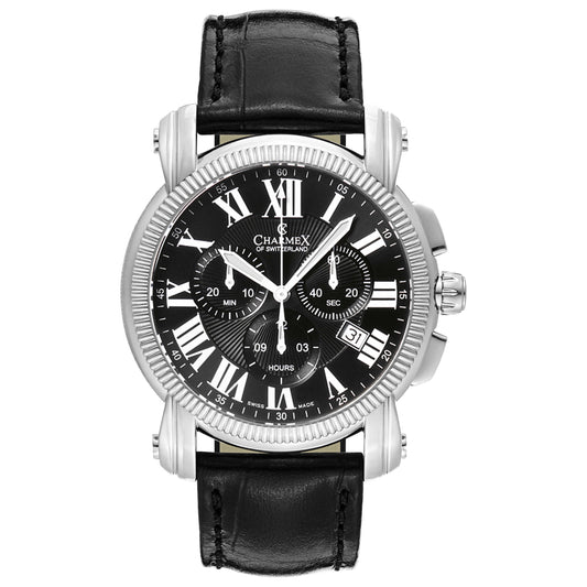 Front view of Charmex Aspen Men's Swiss Quartz (Battery-Powered) Watch 2451