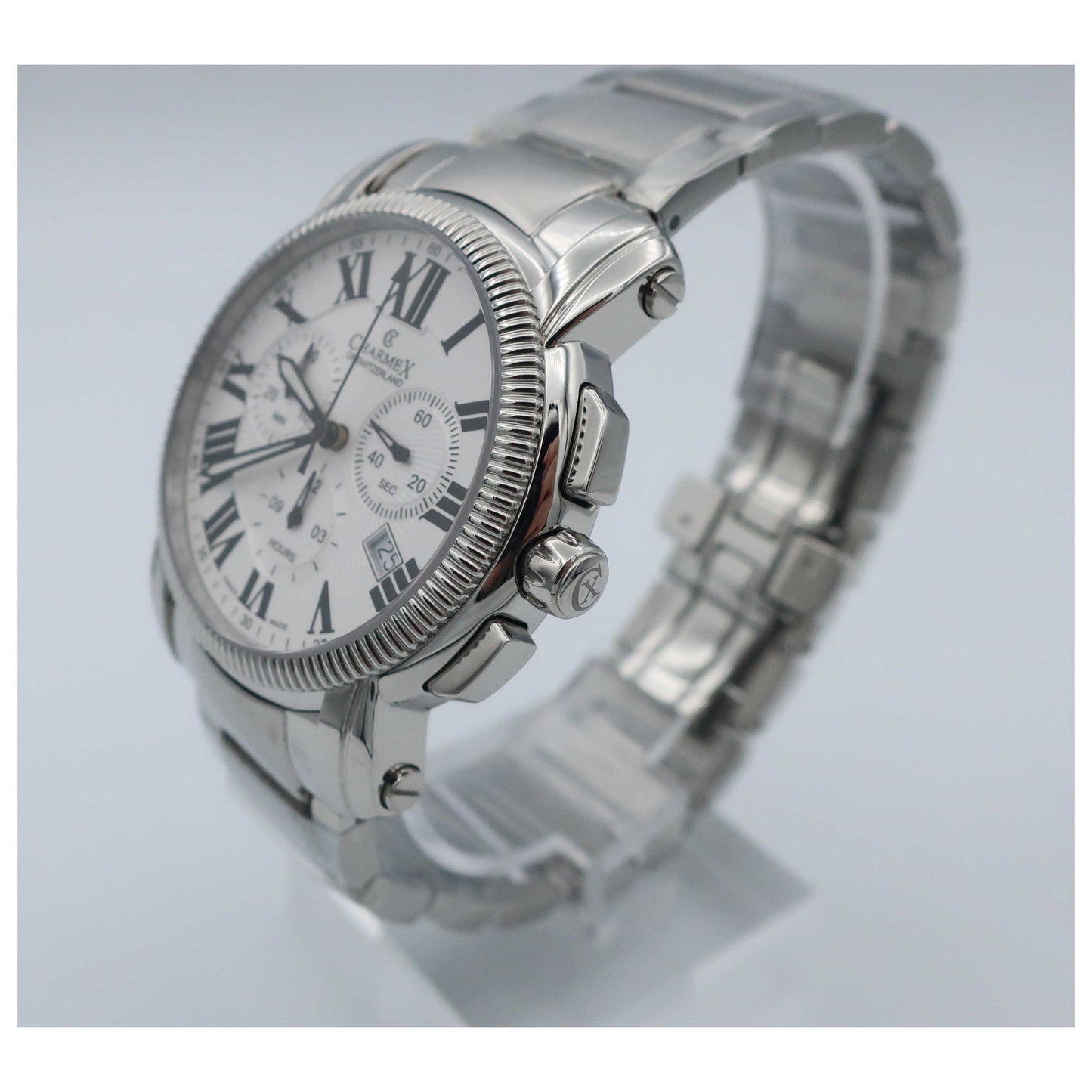 Charmex Aspen Men's Swiss Quartz (Battery-Powered) Watch 2455-SD - Image #4