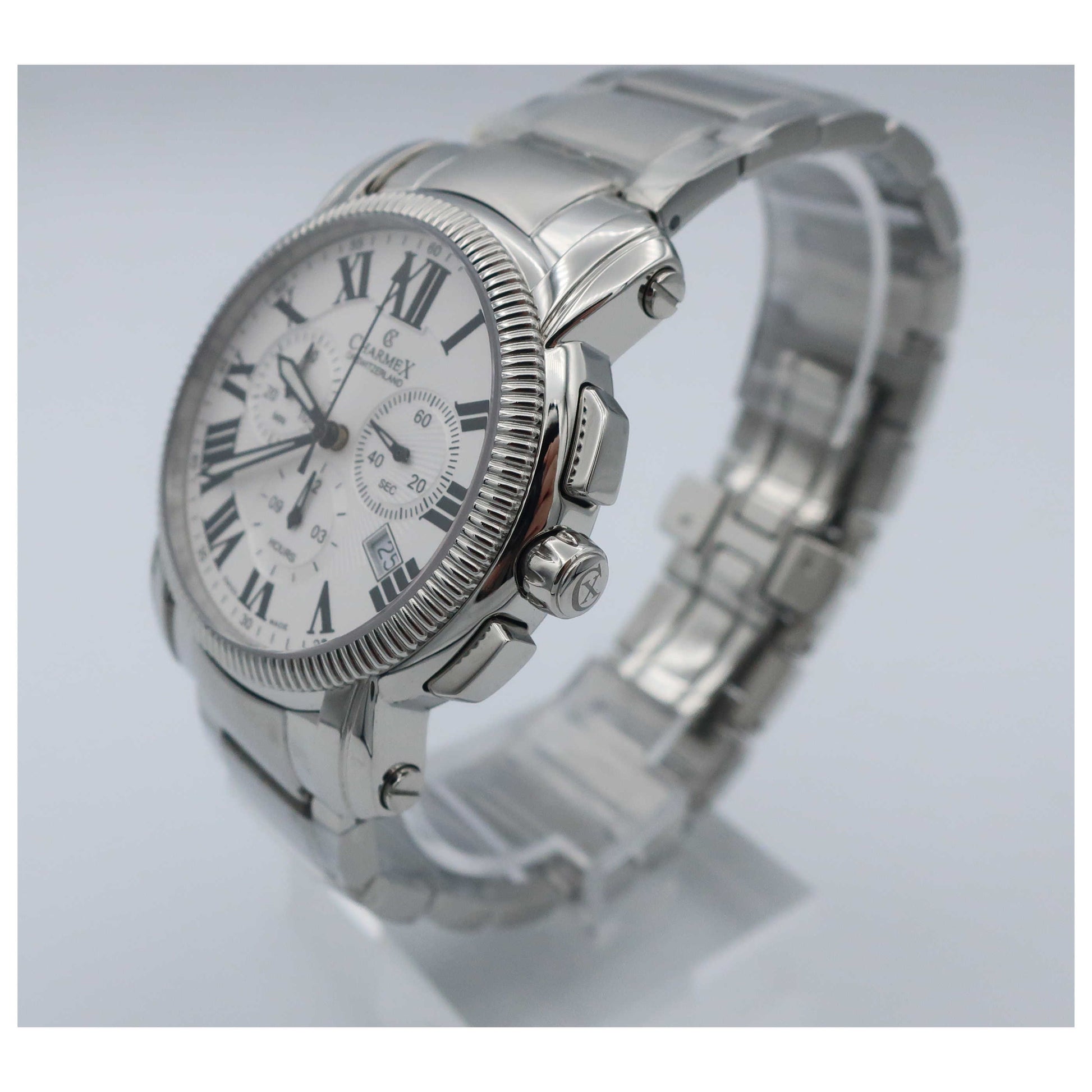 Charmex Aspen Men's Swiss Quartz (Battery-Powered) Watch 2455-SD - Image #4