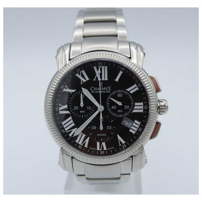 Front view of Charmex Aspen Men's Swiss Quartz (Battery-Powered) Watch 2456-SD