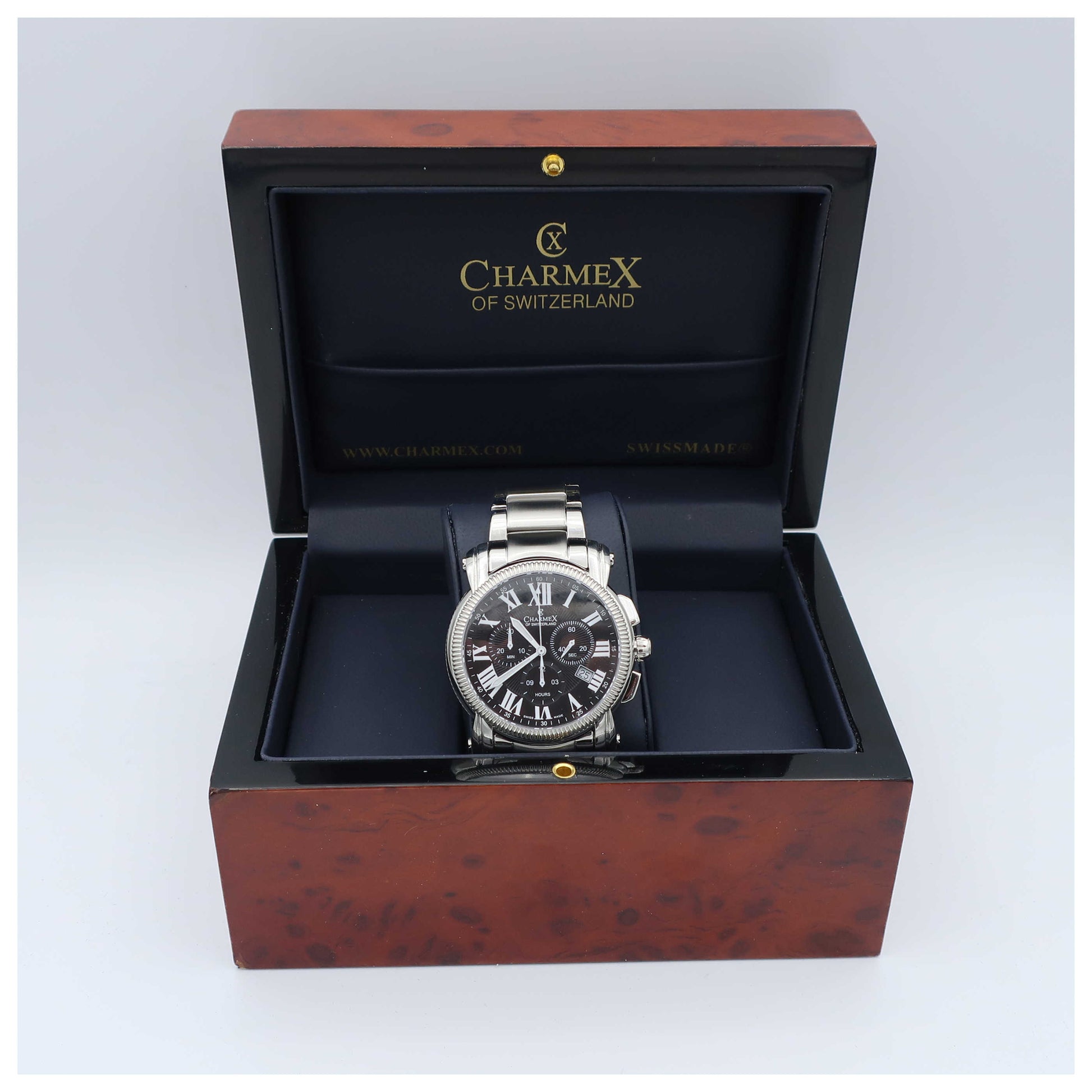 Charmex Aspen Men's Swiss Quartz (Battery-Powered) Watch 2456-SD - Image #6