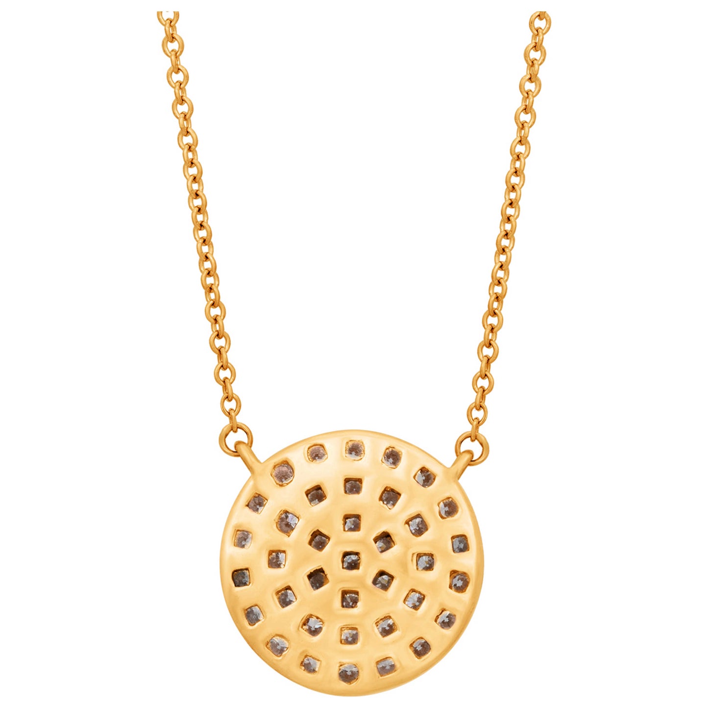 Tresorra Fashion Women's Necklace 247-YG-DIA - Image #2