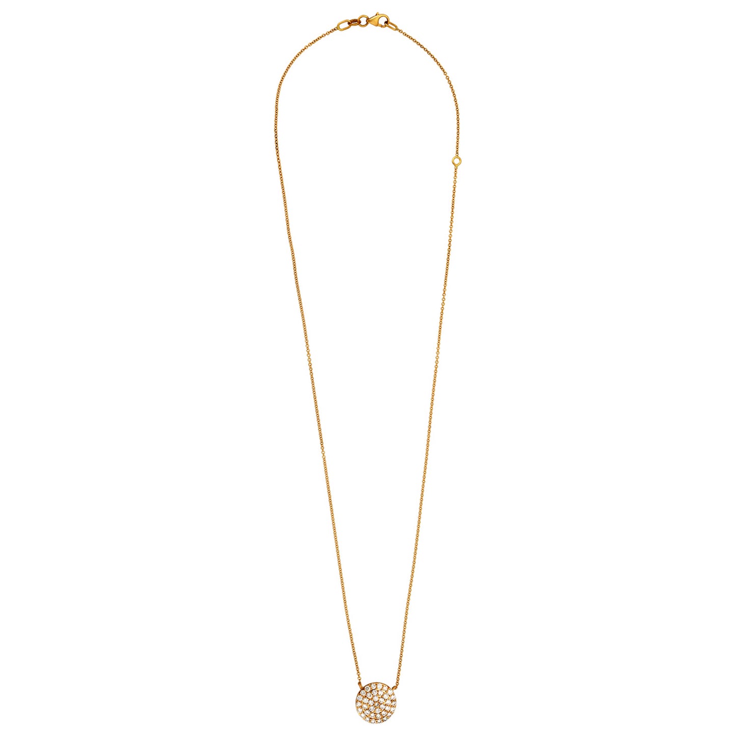 Tresorra Fashion Women's Necklace 247-YG-DIA - Image #4