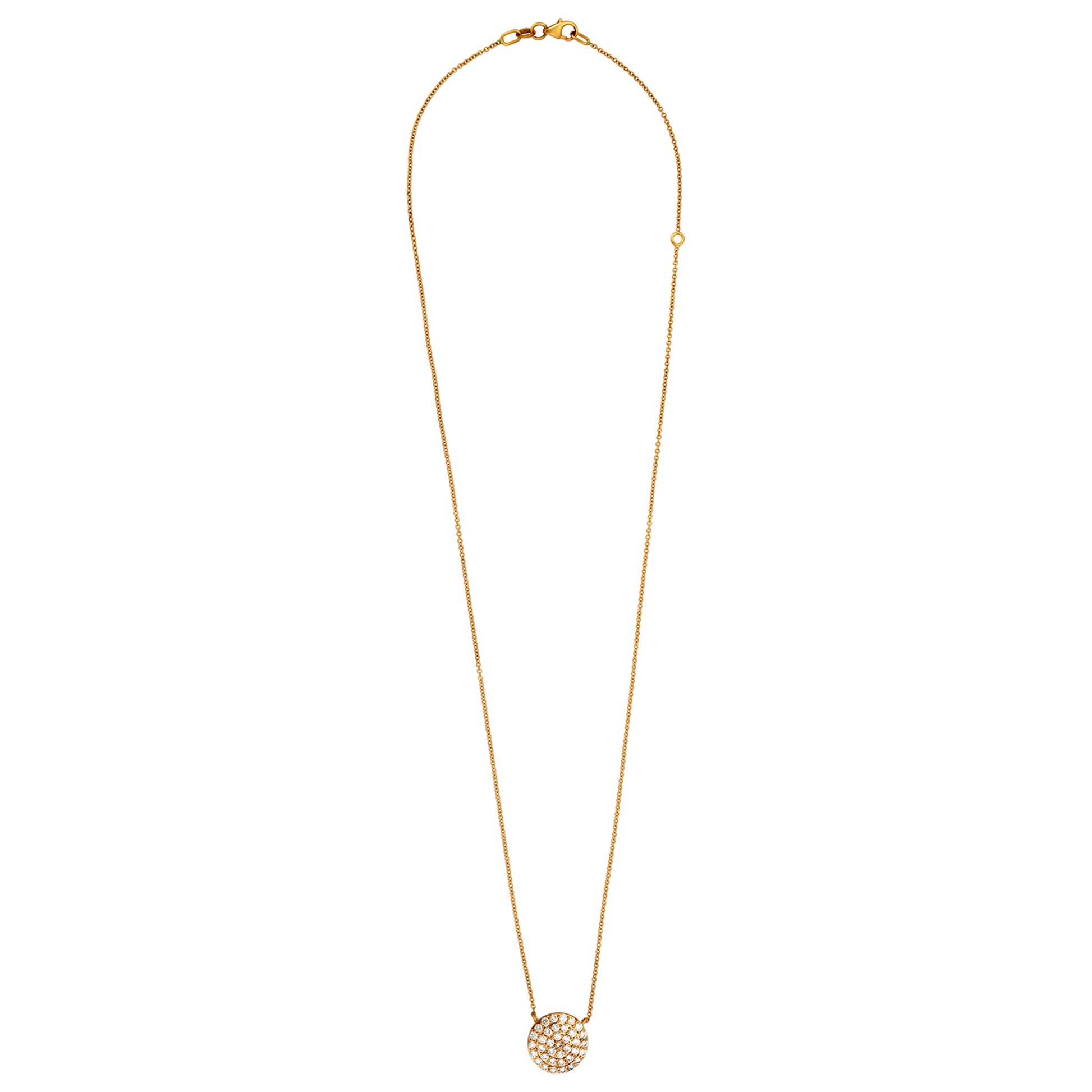 Tresorra Fashion Women's Necklace 247-YG-DIA - Image #4