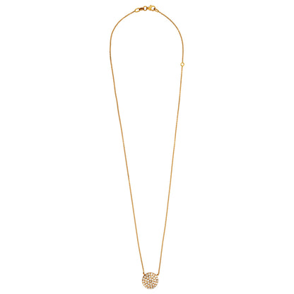 Tresorra Fashion Women's Necklace 247-YG-DIA - Image #4