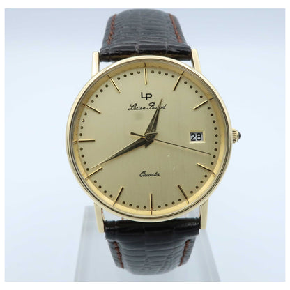 Front view of Lucien Piccard Collection Men's Quartz Watch 24762C-PO