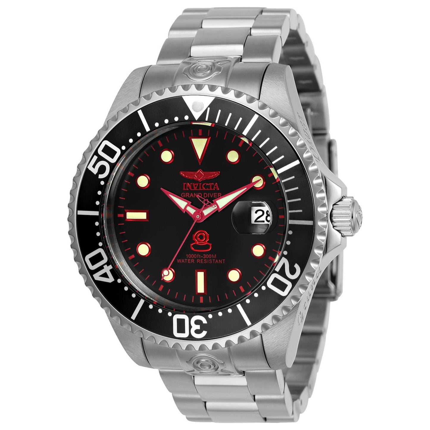 Front view of Invicta Pro Diver Men's Automatic Watch 24764