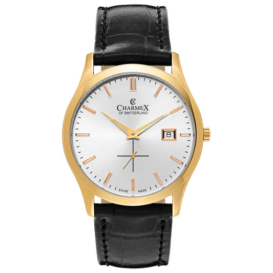 Front view of Charmex Ascot Men's Swiss Quartz (Battery-Powered) Watch 2485