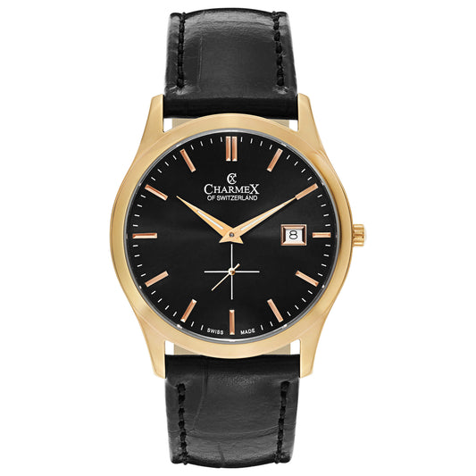 Front view of Charmex Ascot Men's Swiss Quartz (Battery-Powered) Watch 2486