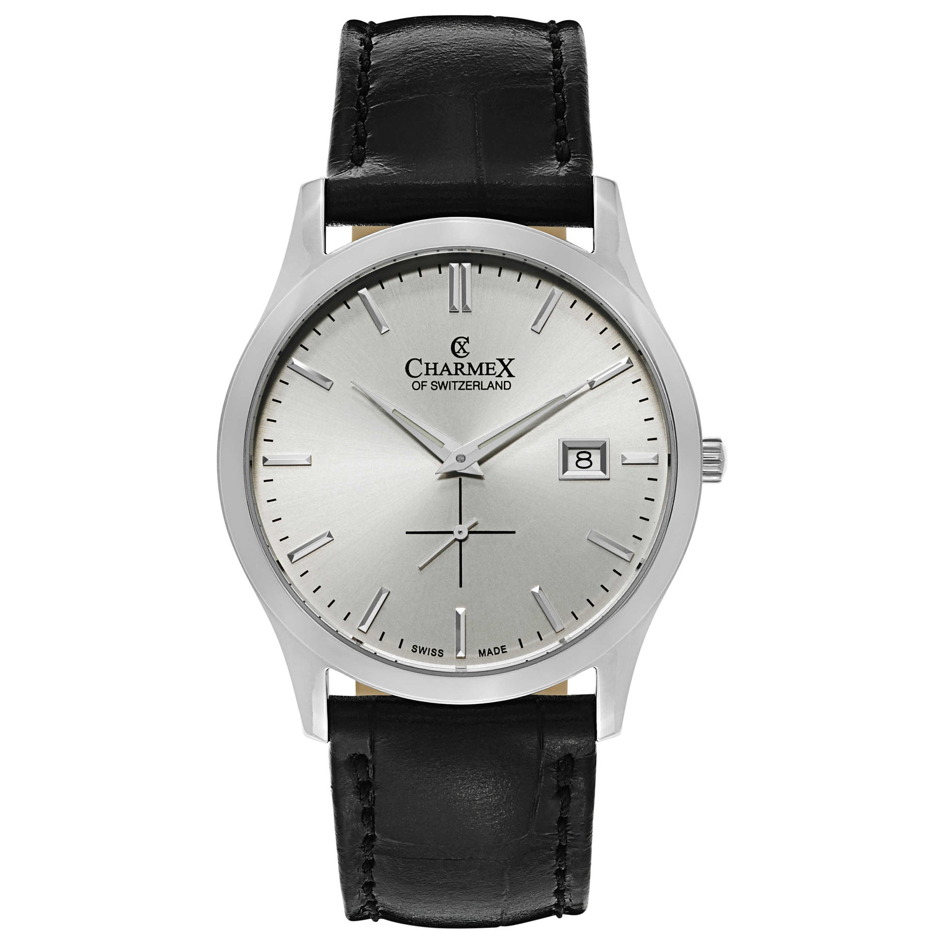 Front view of Charmex Ascot Men's Swiss Quartz (Battery-Powered) Watch 2490