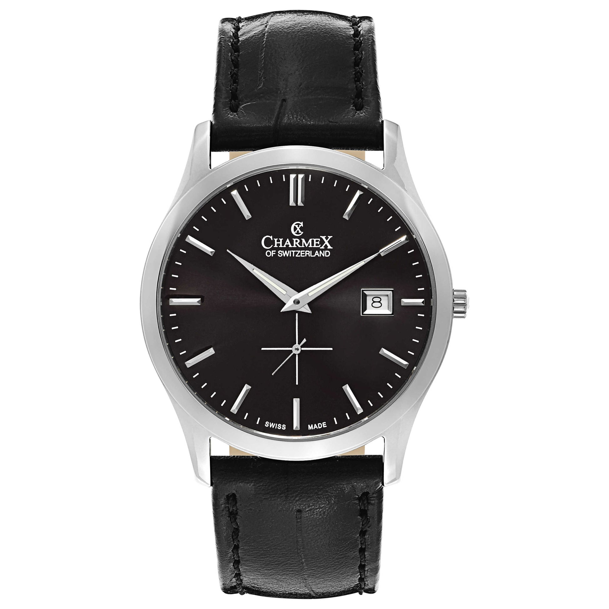 Front view of Charmex Ascot Men's Swiss Quartz (Battery-Powered) Watch 2491