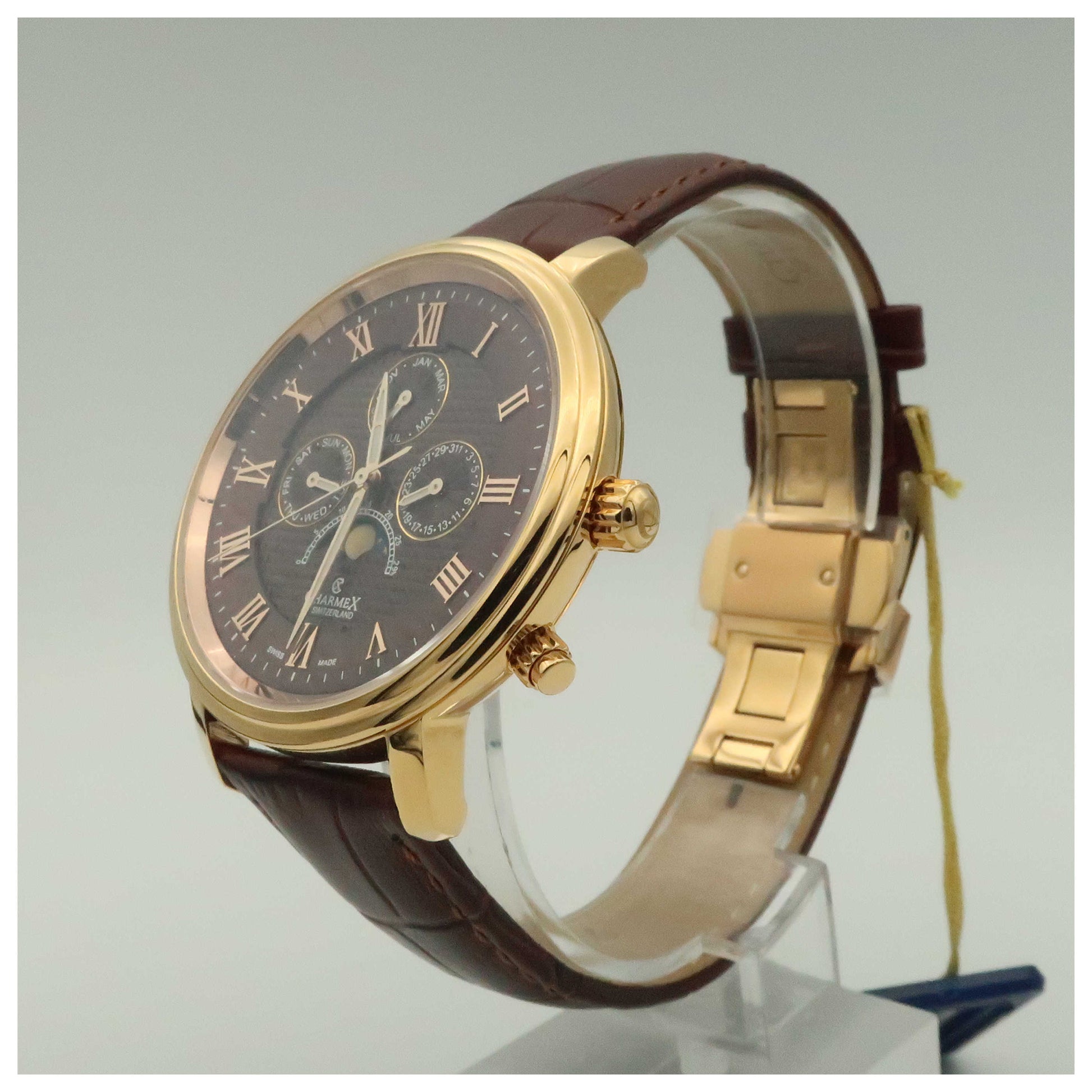 Charmex Vienna II Men's Swiss Quartz (Battery-Powered) Watch 2498-SDV - Image #4