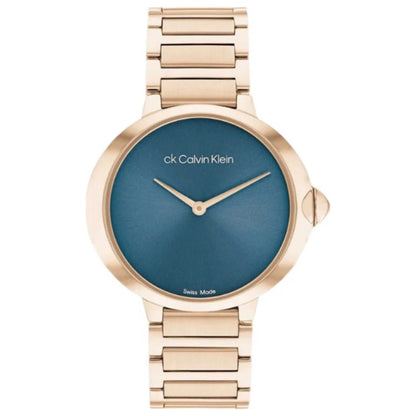 Front view of Calvin Klein Timeless Women's Quartz Watch 25000048