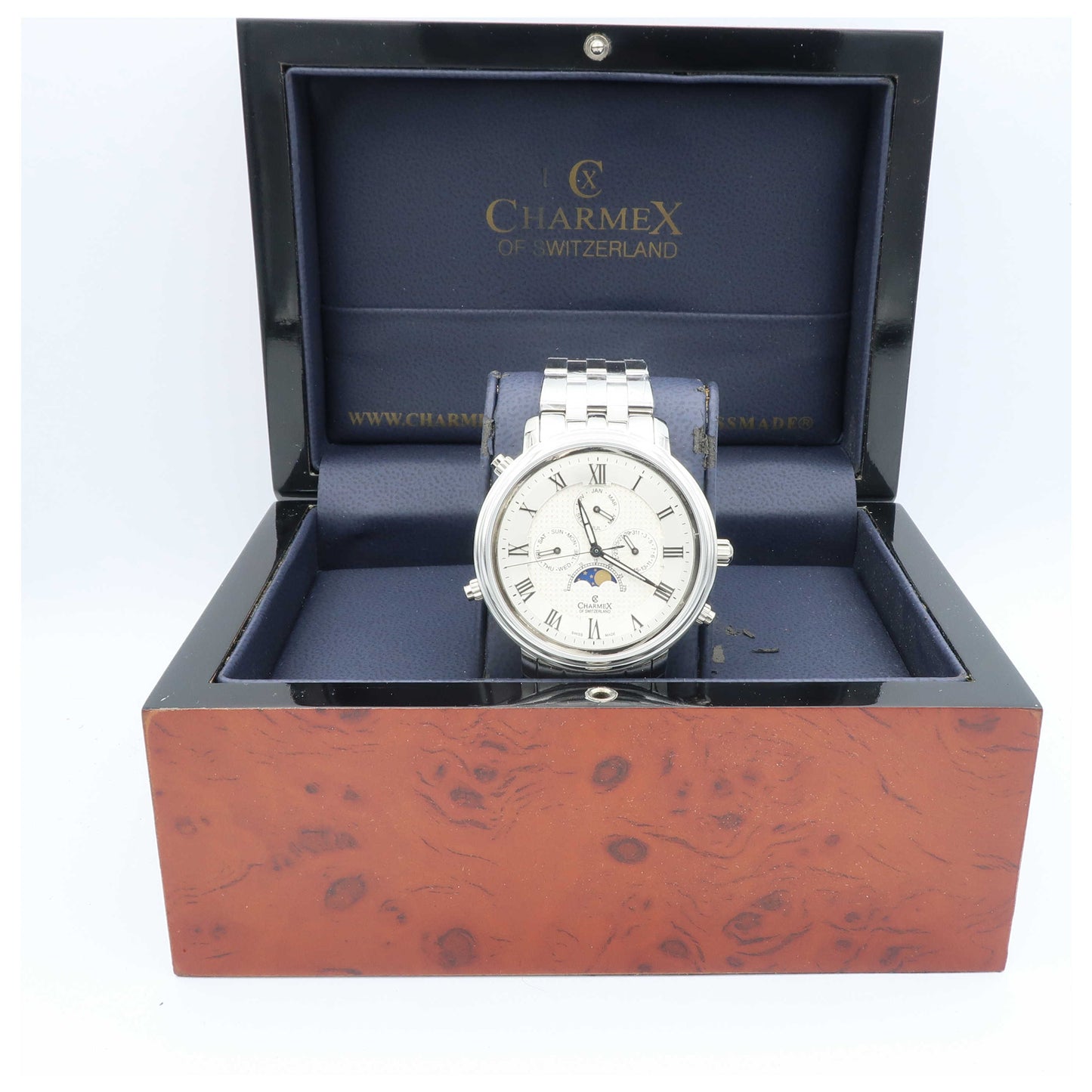 Charmex Vienna II Men's Swiss Quartz (Battery-Powered) Watch 2505-SD - Image #6