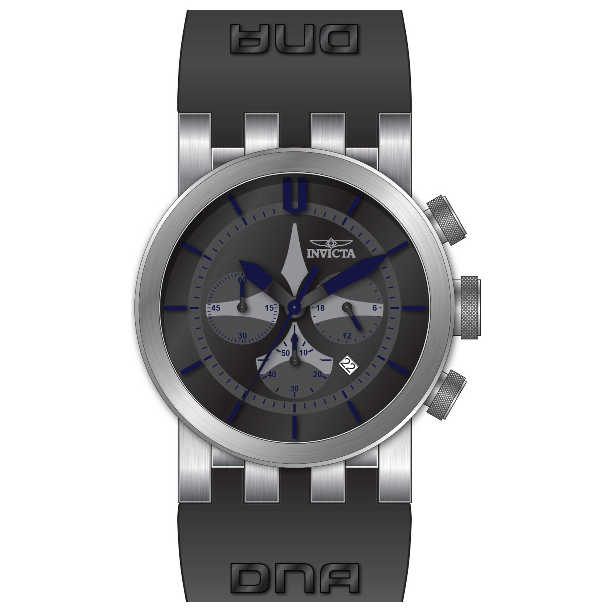 Front view of Invicta DNA Men's Quartz Watch 25057