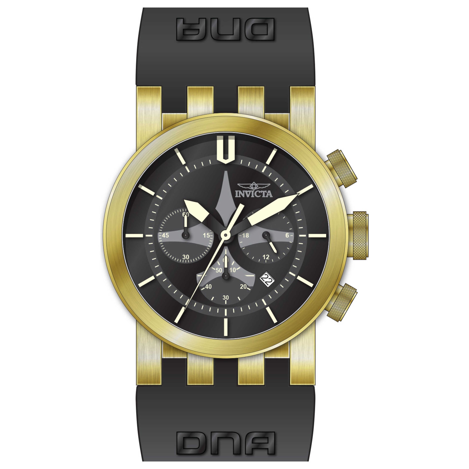 Front view of Invicta DNA Men's Quartz Watch 25058