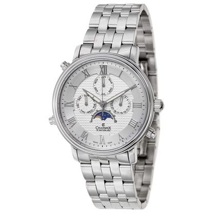 Front view of Charmex Vienna II Men's Swiss Quartz (Battery-Powered) Watch 2505