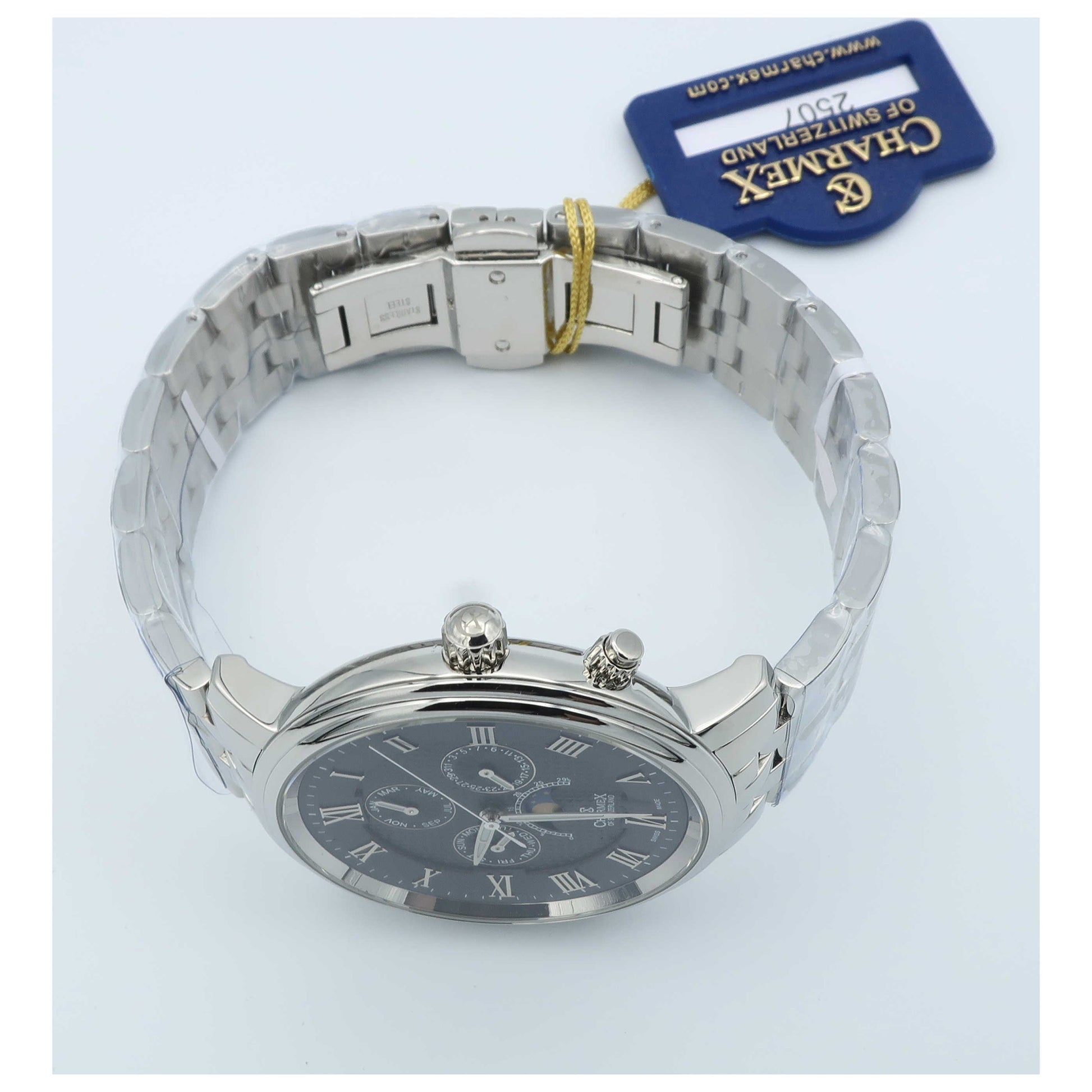 Charmex Vienna II Men's Swiss Quartz (Battery-Powered) Watch 2507-SD - Image #8