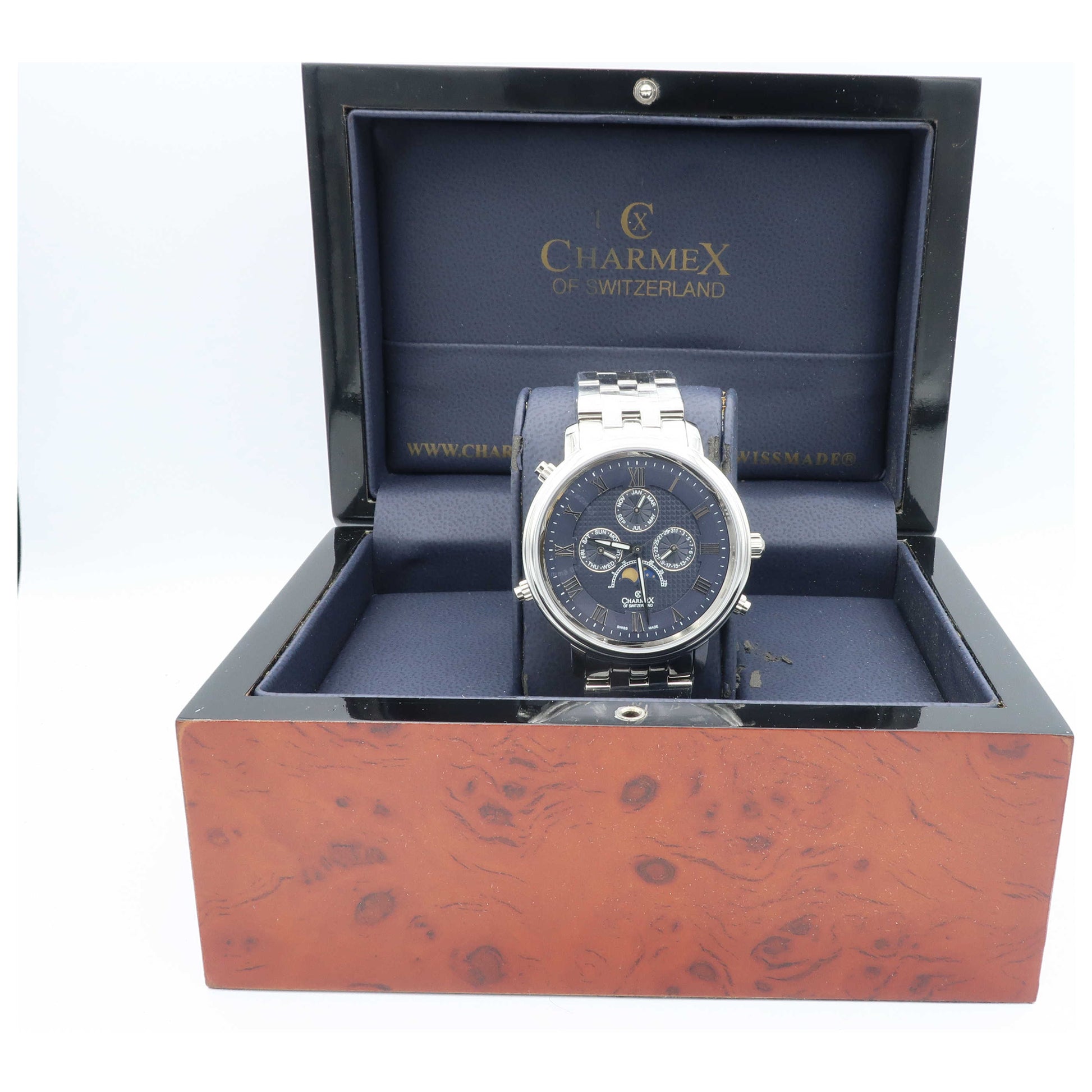 Charmex Vienna II Men's Swiss Quartz (Battery-Powered) Watch 2507-SD - Image #6