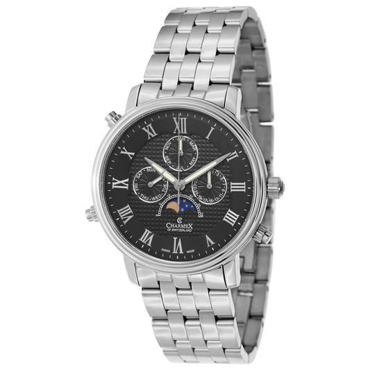 Front view of Charmex Vienna II Men's Swiss Quartz (Battery-Powered) Watch 2507