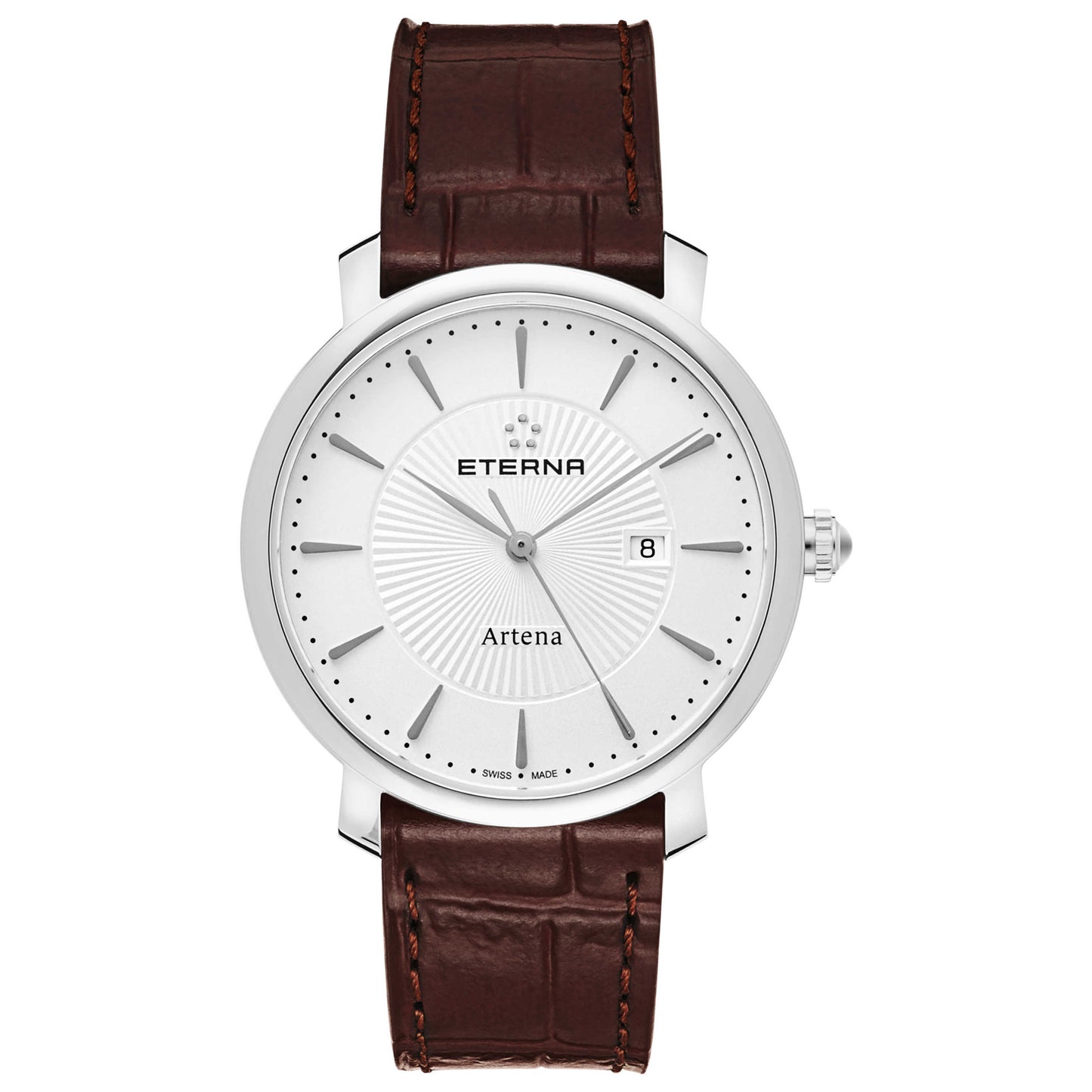 Front view of Eterna Artena Women's Swiss Quartz (Battery-Powered) Watch 2510-41-11-1253