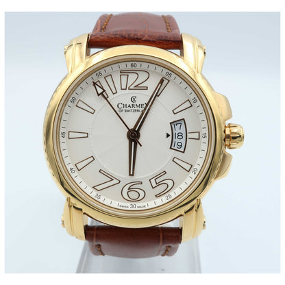 Front view of Charmex Berlin Men's Swiss Quartz (Battery-Powered) Watch 2510-SDV