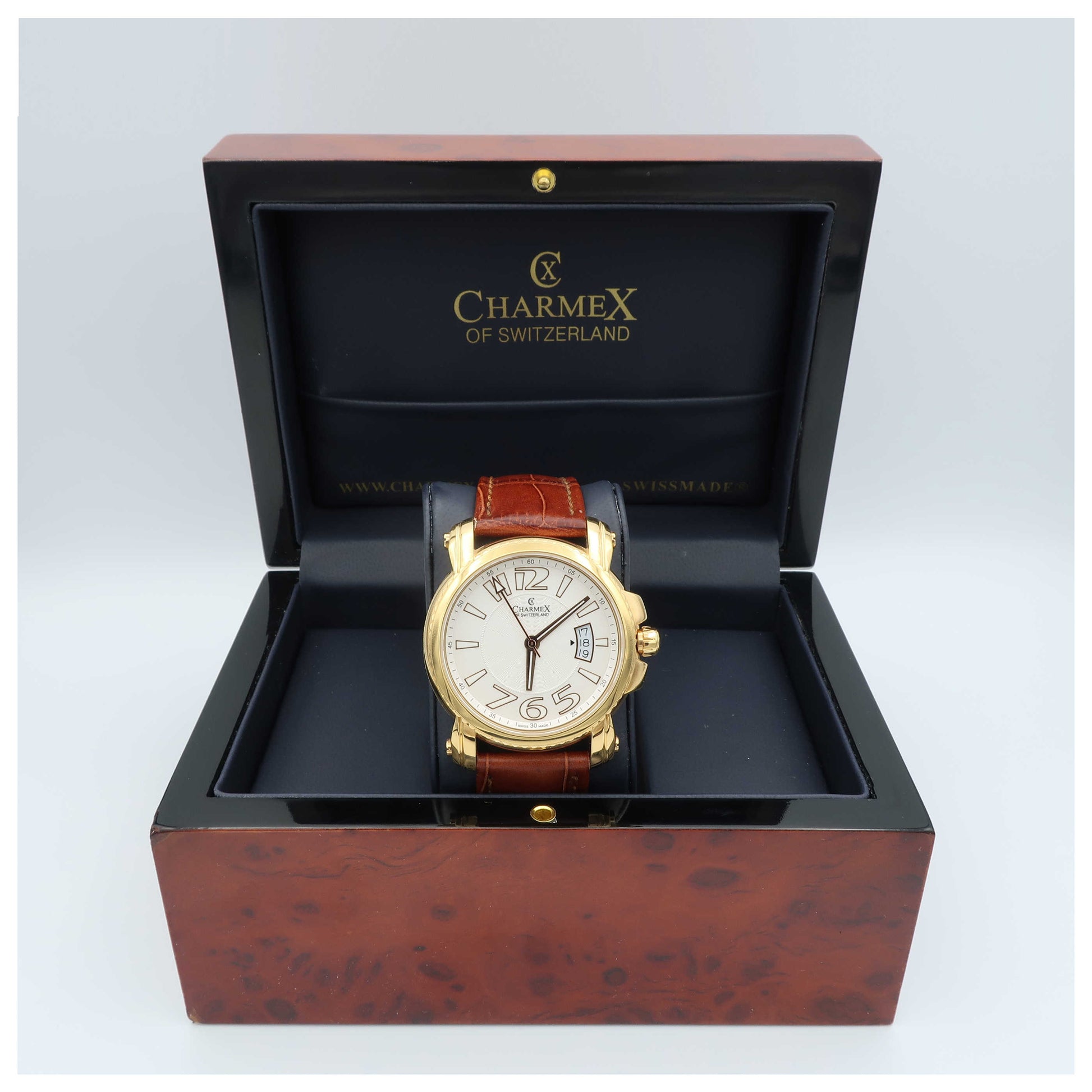 Charmex Berlin Men's Swiss Quartz (Battery-Powered) Watch 2510-SDV - Image #6