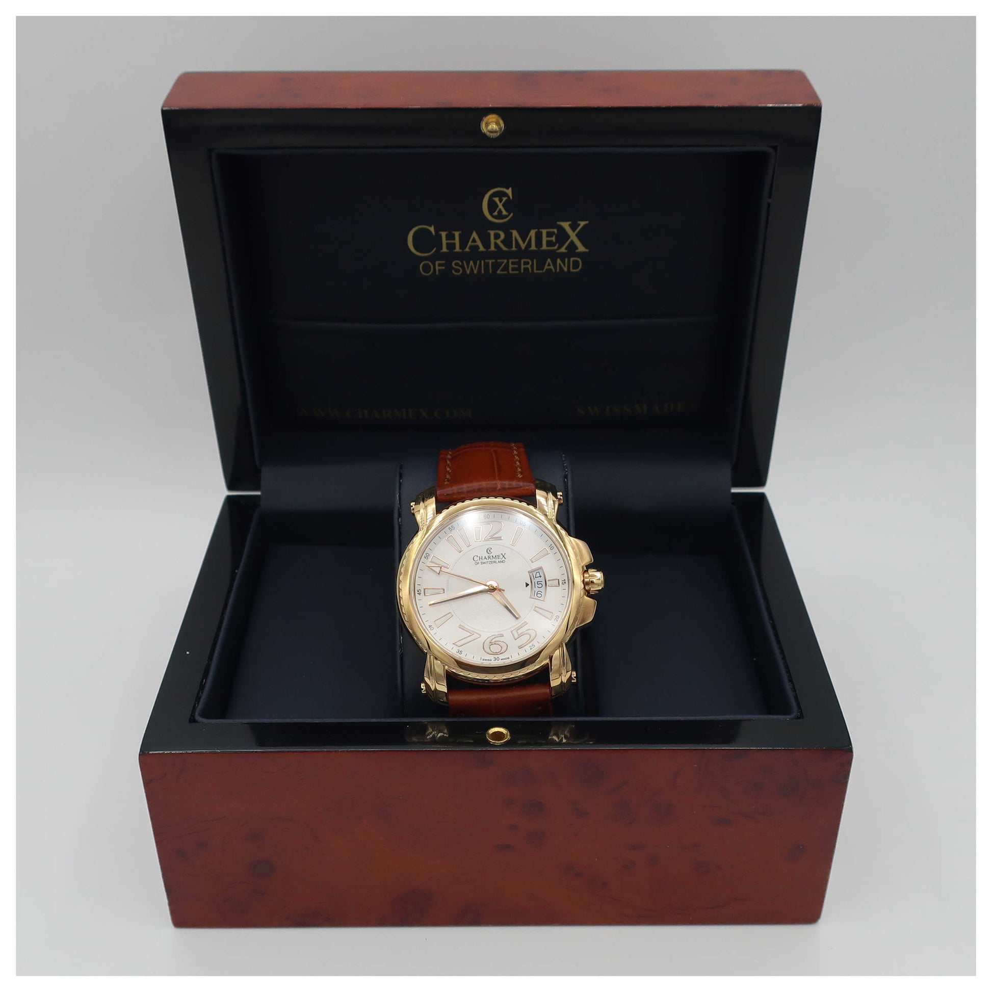 Charmex Berlin Men's Swiss Quartz (Battery-Powered) Watch 2510-SD - Image #6