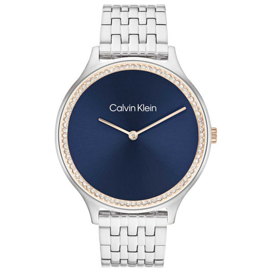 Front view of Calvin Klein Timeless Women's Quartz Watch 25100001