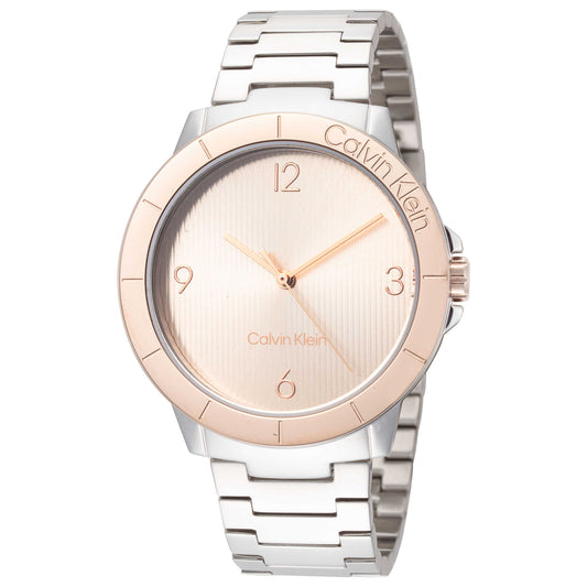 Front view of Calvin Klein Vivacious Women's Quartz Watch 25100025