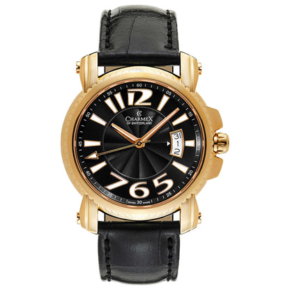 Front view of Charmex Berlin Men's Swiss Quartz (Battery-Powered) Watch 2511