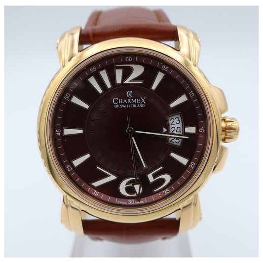 Front view of Charmex Berlin Men's Swiss Quartz (Battery-Powered) Watch 2512-SD