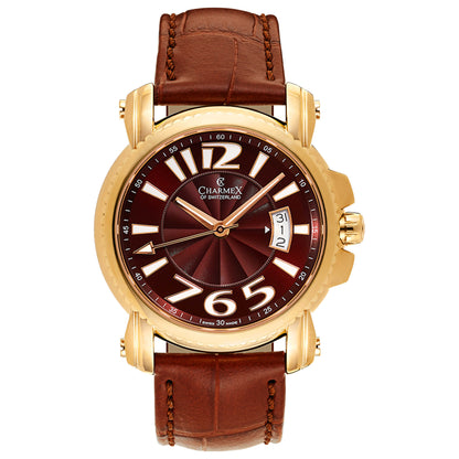 Front view of Charmex Berlin Men's Swiss Quartz (Battery-Powered) Watch 2512