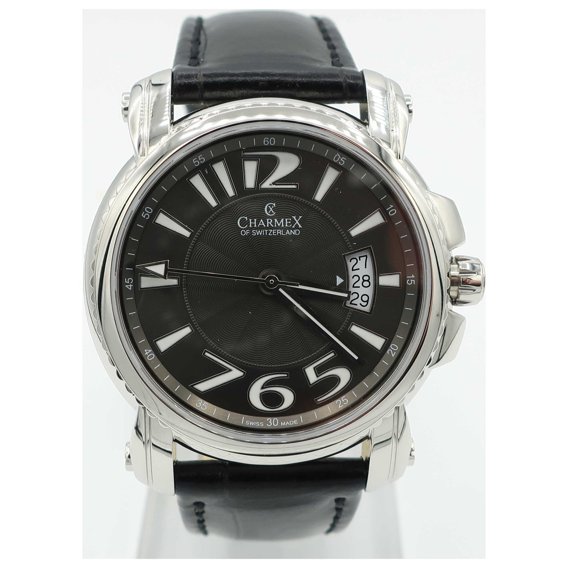 Front view of Charmex Berlin Men's Swiss Quartz (Battery-Powered) Watch 2516-SD