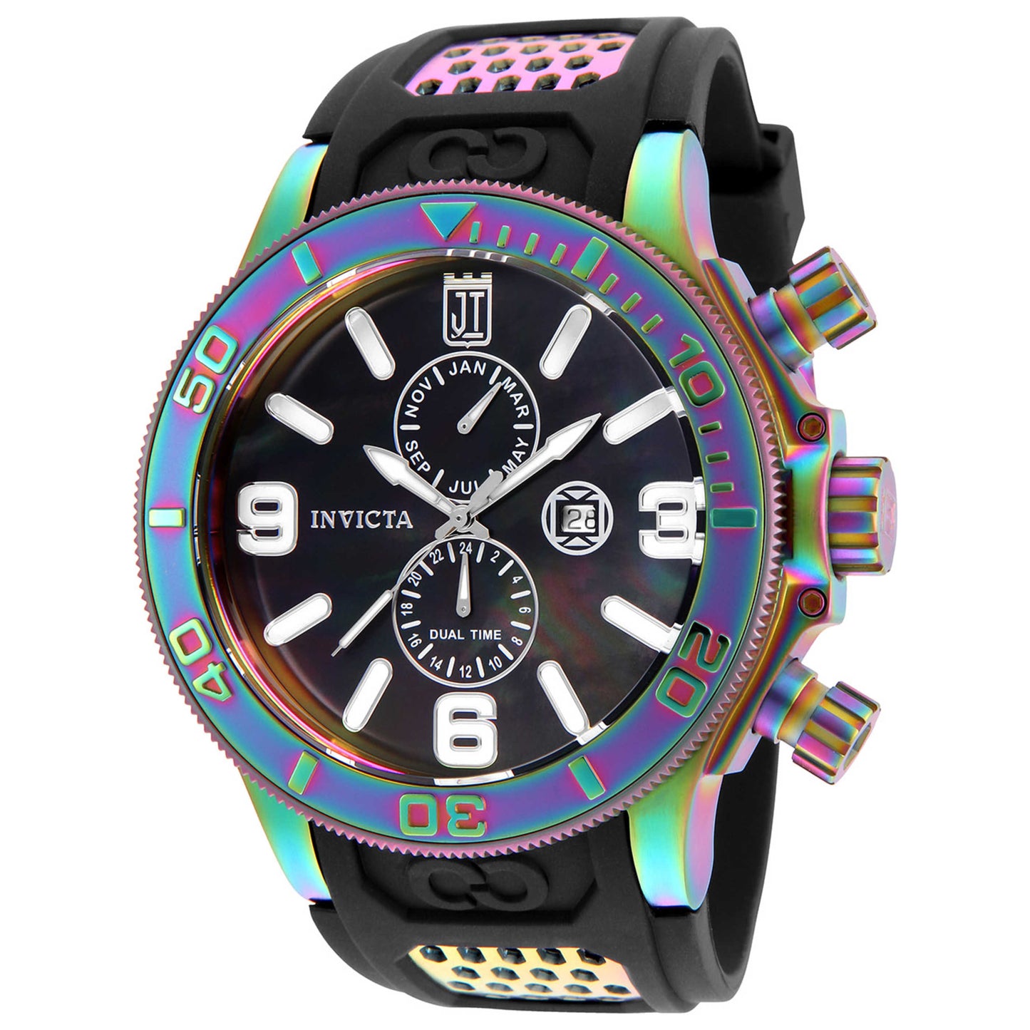 Front view of Invicta Jason Taylor Men's Quartz Watch 25189