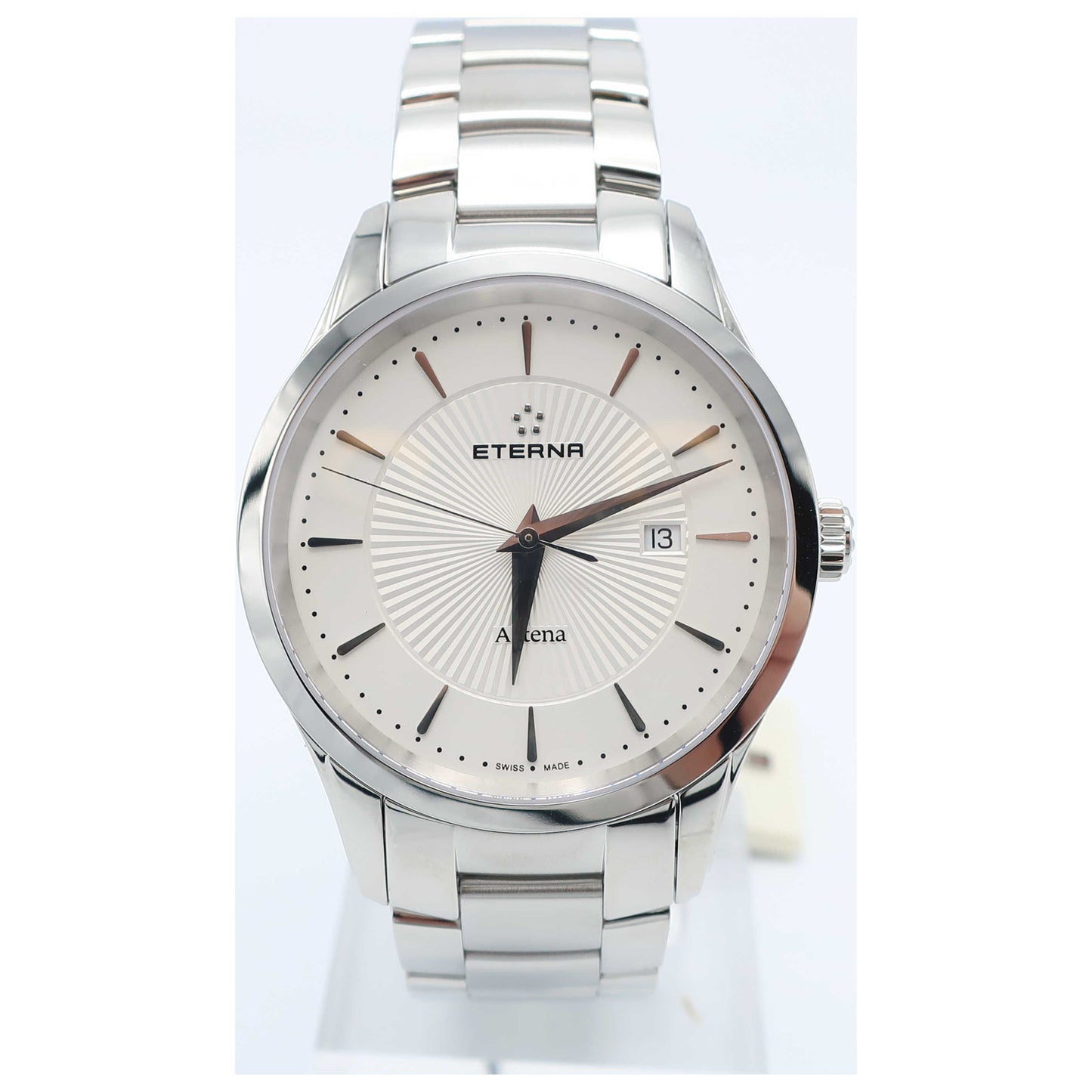 Front view of Eterna Artena Men's Swiss Quartz (Battery-Powered) Watch 2520-41-11-0274-SD