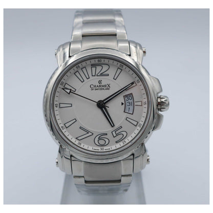 Front view of Charmex Berlin Men's Swiss Quartz (Battery-Powered) Watch 2520-SD