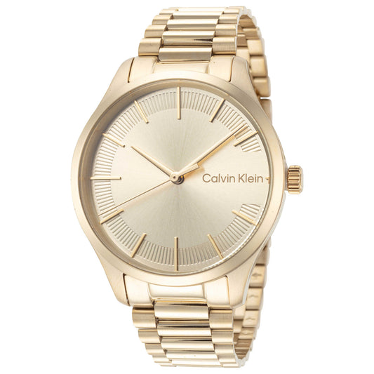 Front view of Calvin Klein Iconic Bracelet - 35Mm Unisex Quartz Watch 25200043
