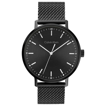 Front view of Calvin Klein Modern Mesh Men's Quartz Watch 25200046