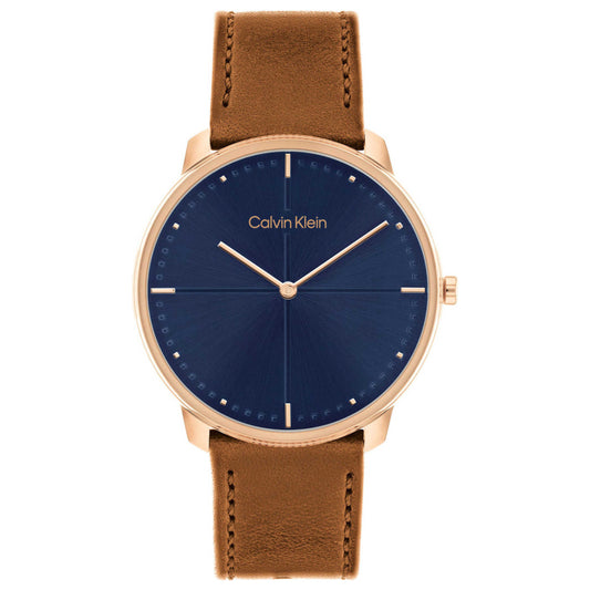 Front view of Calvin Klein Iconic Unisex Quartz Watch 25200154