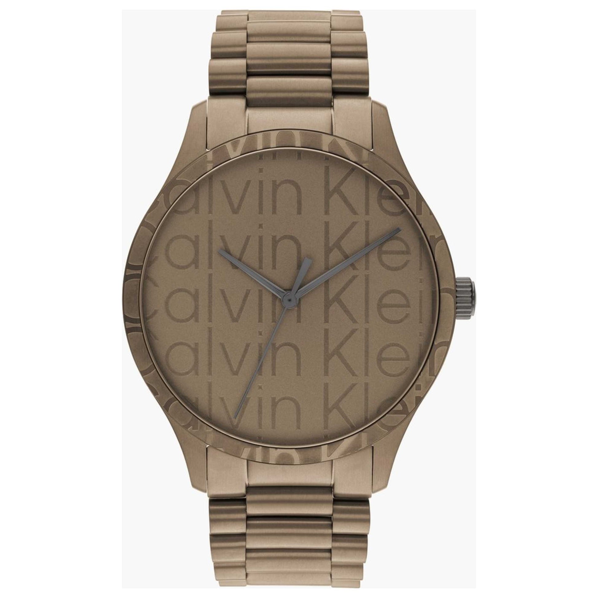 Front view of Calvin Klein Iconic Unisex Quartz Watch 25200343